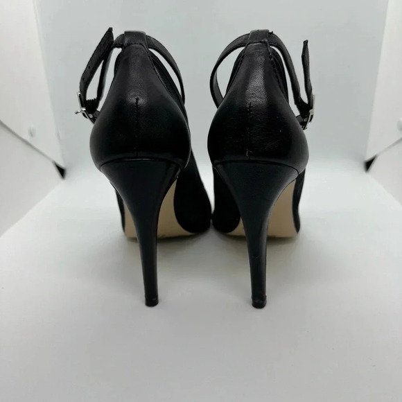 BCBG generation Cynthia black leather mesh pump - Picture 3 of 9